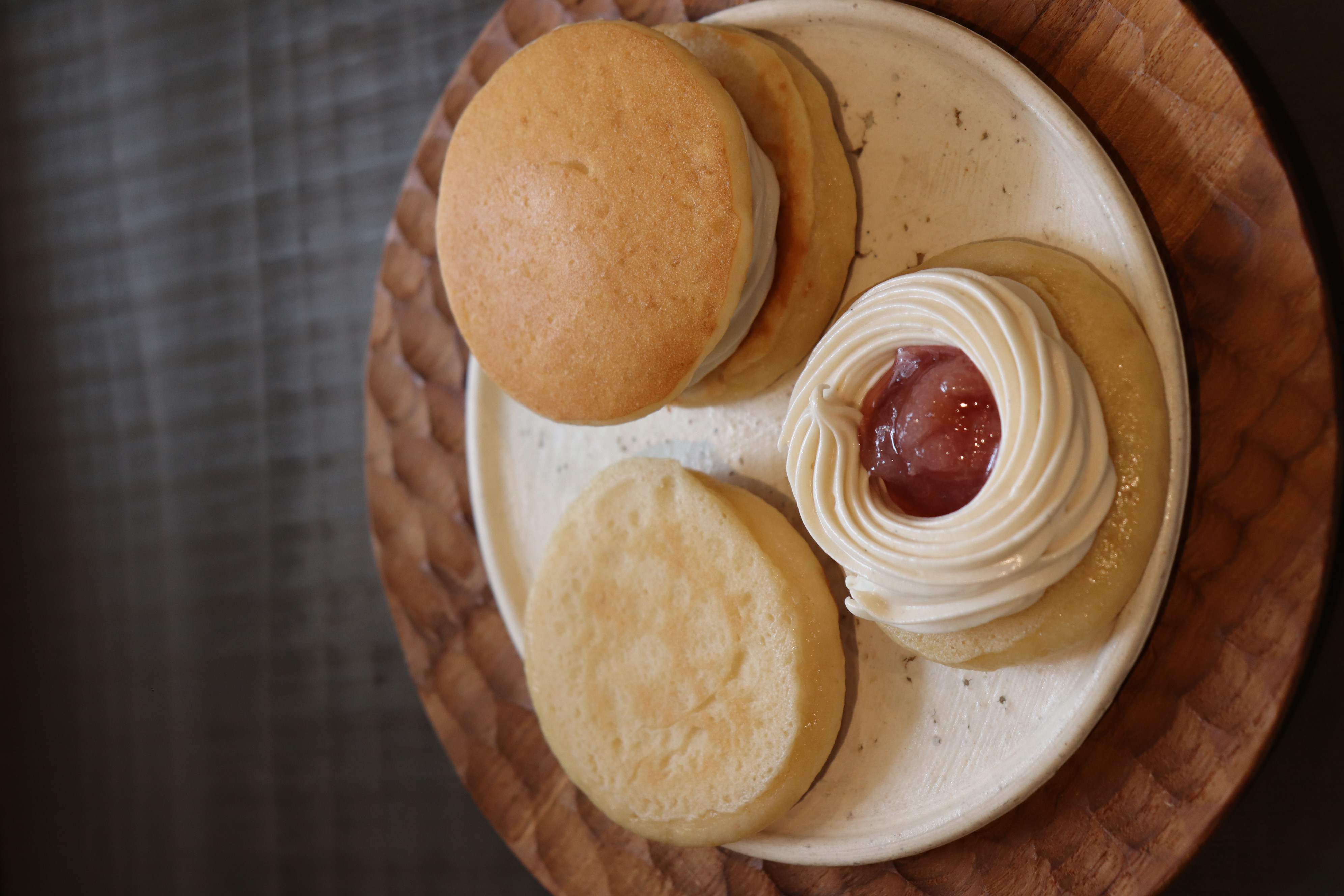 豆乳ぷちパンケーキ 洋梨+ばら